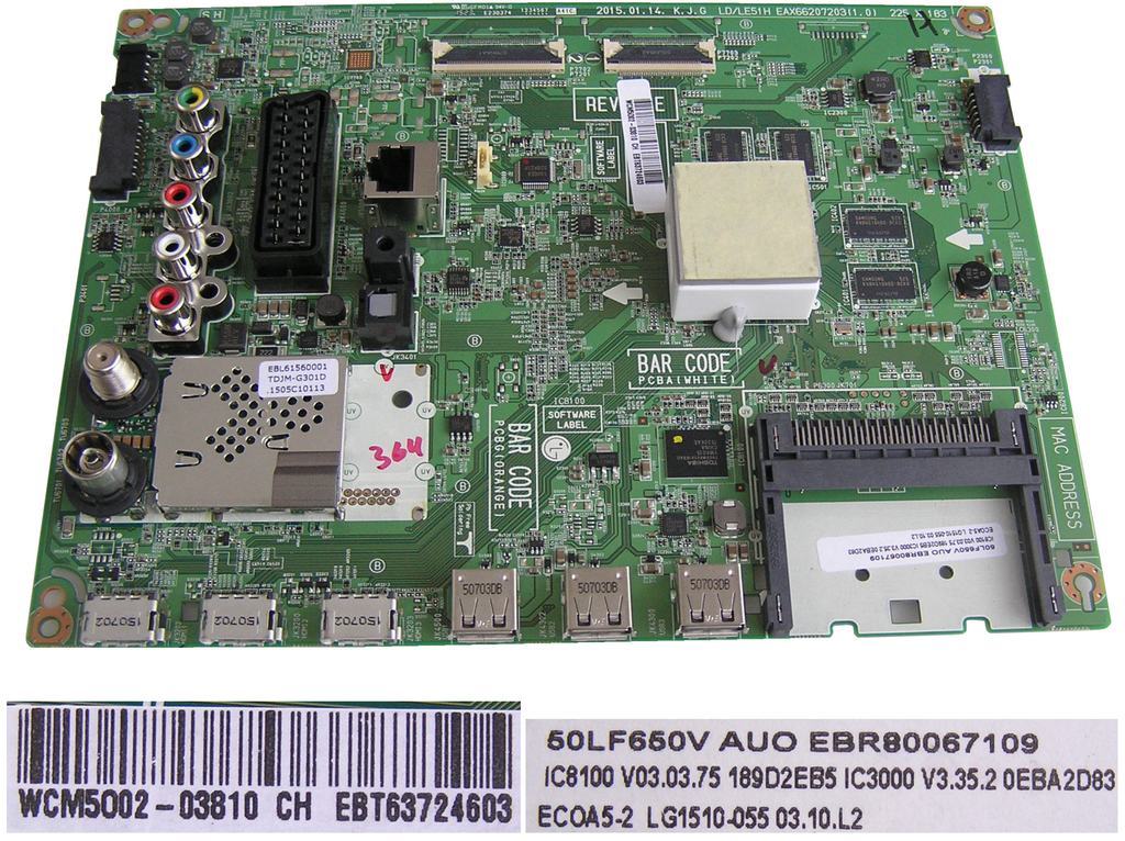 LCD modul základní deska EBT63724603 / Main board EBR80067109