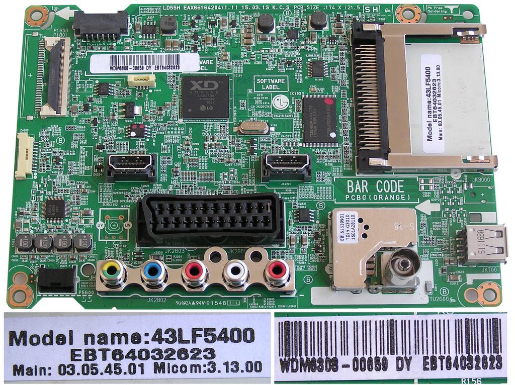 LCD modul základní deska EBT64032623 / main board EBT64032623
