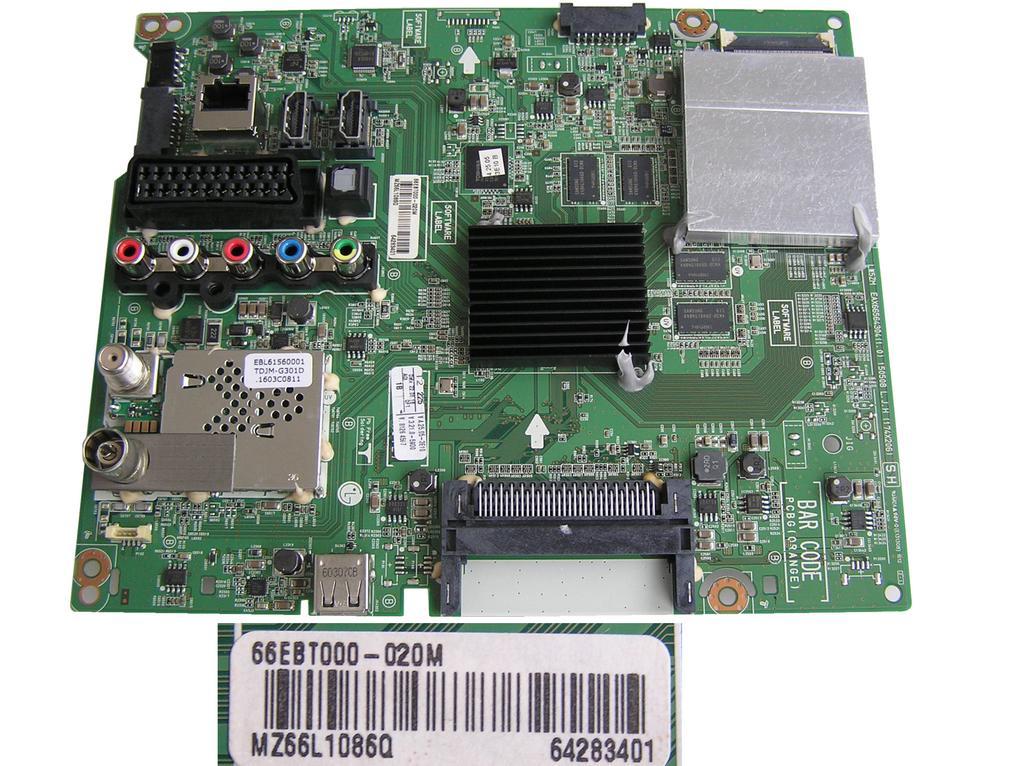 LCD modul základní deska EBT64283401 / Main board unit EBT64283401 / 66EBT000-020M / MZ66L1086Q