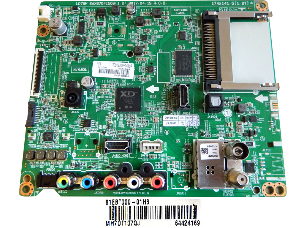 LCD modul základní deska EBT64424169 / Main board EBU64088653