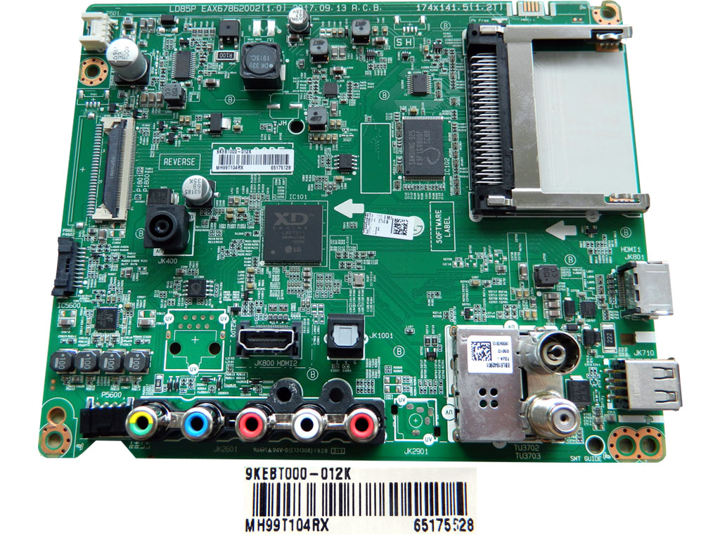 LCD modul základní deska EBT65175528 / assy main board EBU64686614