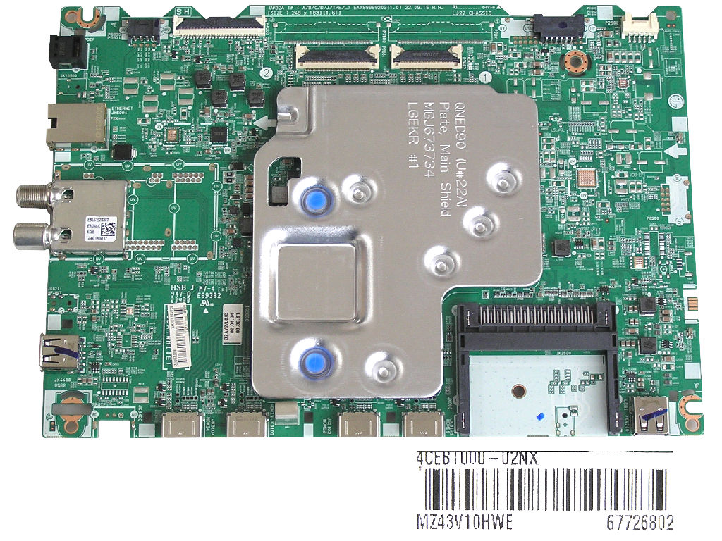 LCD modul základní deska EBT67726802 / Main board EBU67545001