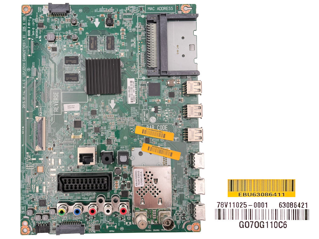 LCD modul základní deska EBU63086411 / main board EBR63086421
