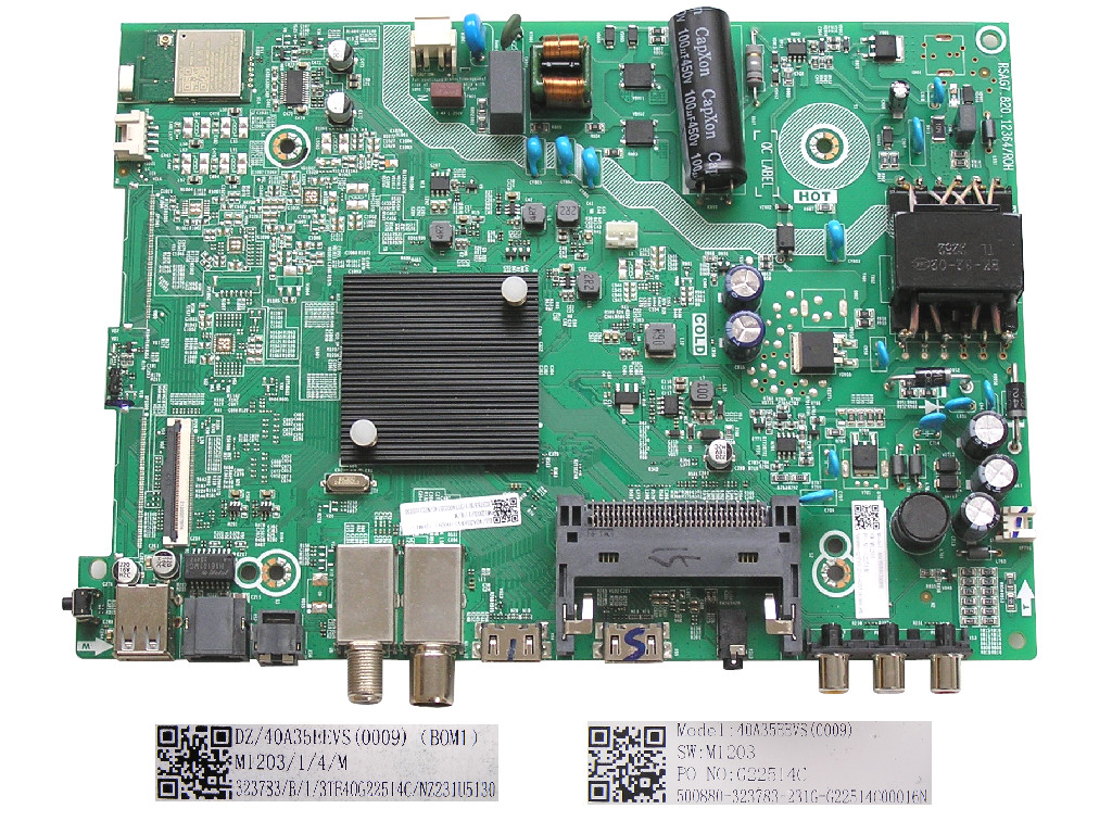 LCD modul základní deska Hisense 40A4DG / main board 40A35EEVS (0009) / RSAG7.820.12364/ROH / 323783