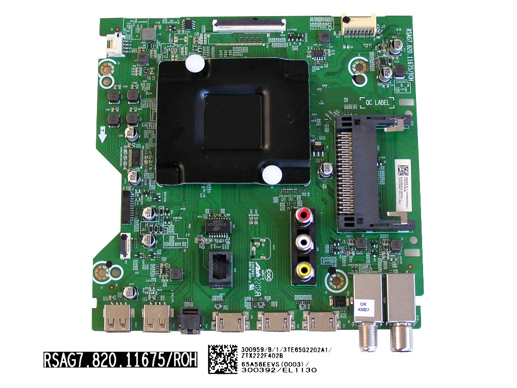 LCD modul základní deska Hisense 65A7100F / main board 65A56EEVS / RSAG7.820.11675/ROH / 300959 / T300959