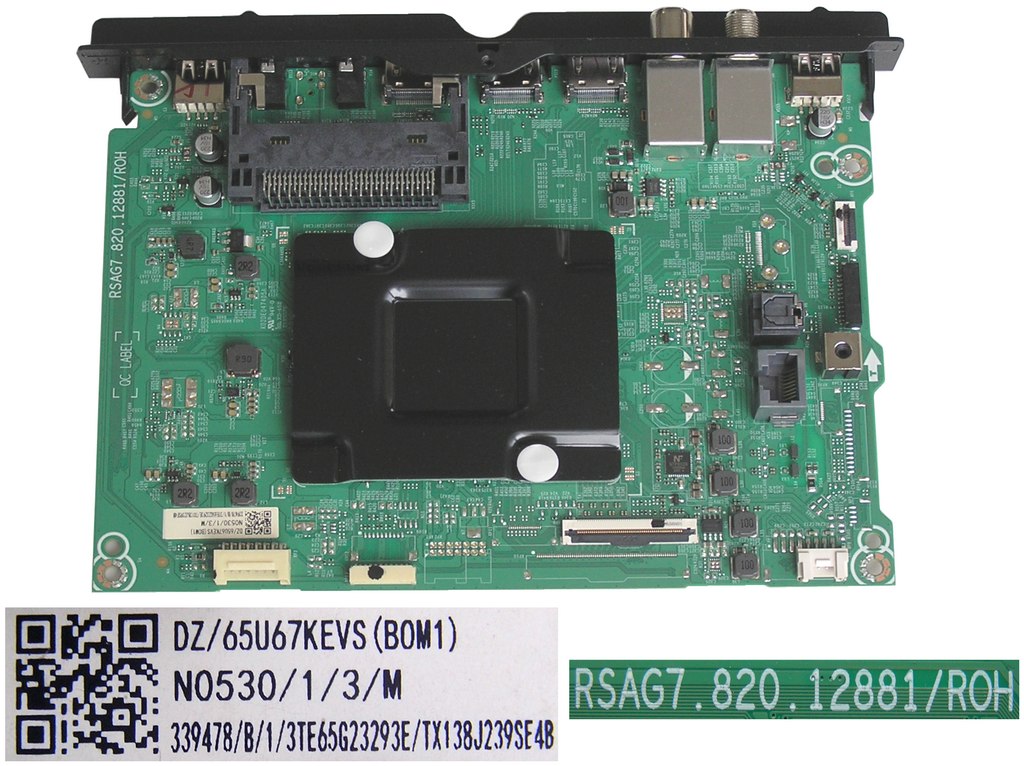 LCD modul základní deska Hisense 65U6KQ / main board 65U67KEVS (BOM1) / RSAG7.820.12881/ROH / 339478 / HT344653