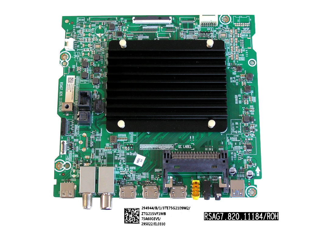 LCD modul základní deska Hisense 75A7GQ / main board 75A60GEVS / RSAG7.820.11184/ROH / 294944 / T311043