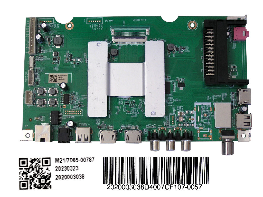 LCD modul základní deska KIVI 40F740NB / Main board MSD66830-ZC01-01 / M21/7065-00787 / 20230323 