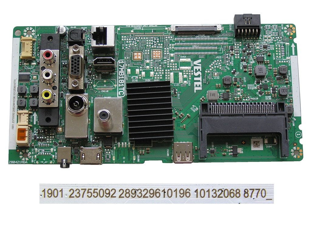 LCD modul základní deska Orava LT-848 LED A181SB  / Main Board 17MB181C / 23755092 VESTEL