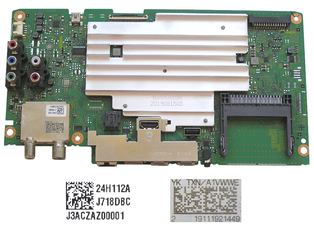 LCD modul základní deska TXNA1VWWE / 2019081505 / J3ACZAC00007 main board Panasonic TXN/A1VWWE / A-58GX700E