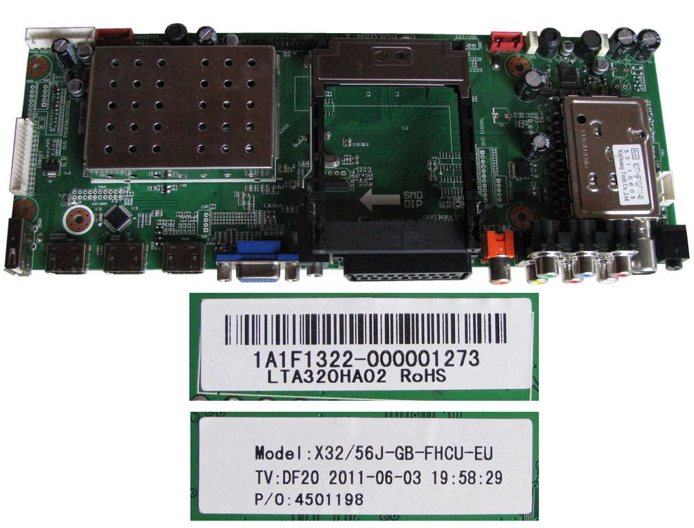 LCD modul základní deska X32/56J / MAIN BOARD X32/56J - LTA320HA02