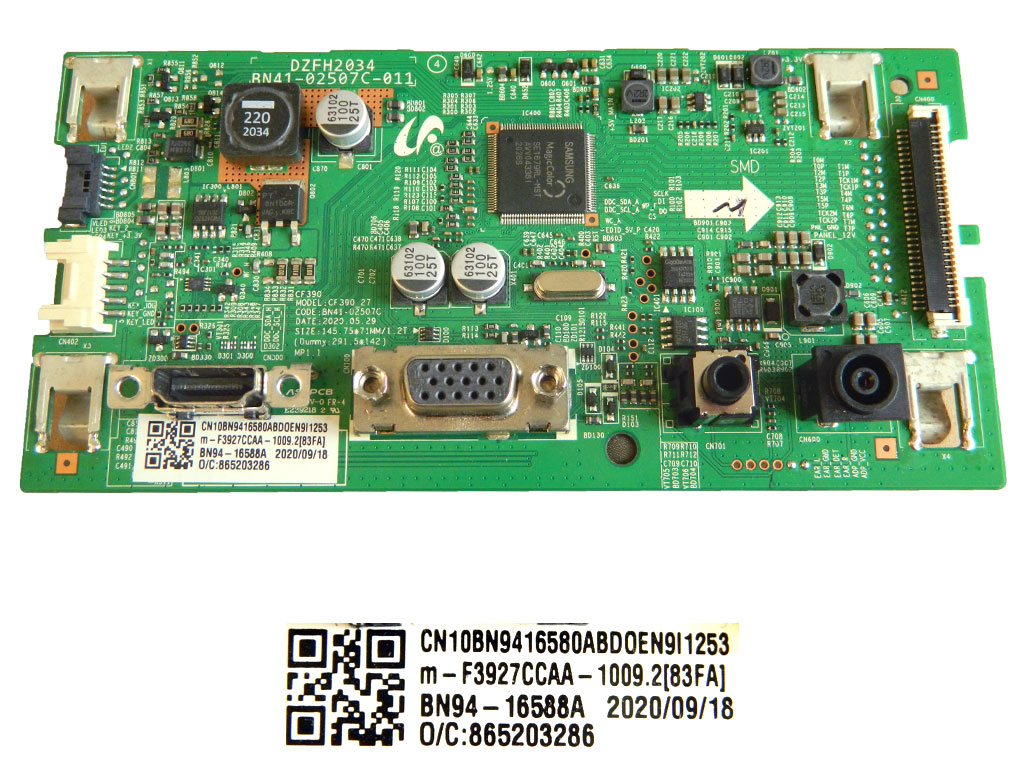 LCD modul základní deska monitor SAMSUNG BN94-16588A / Main board BN9416588A