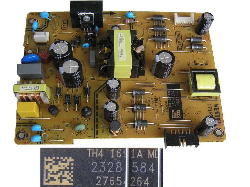 LCD modul zdroj 17IPS12 / SMPS POWER BOARD Vestel 23281584