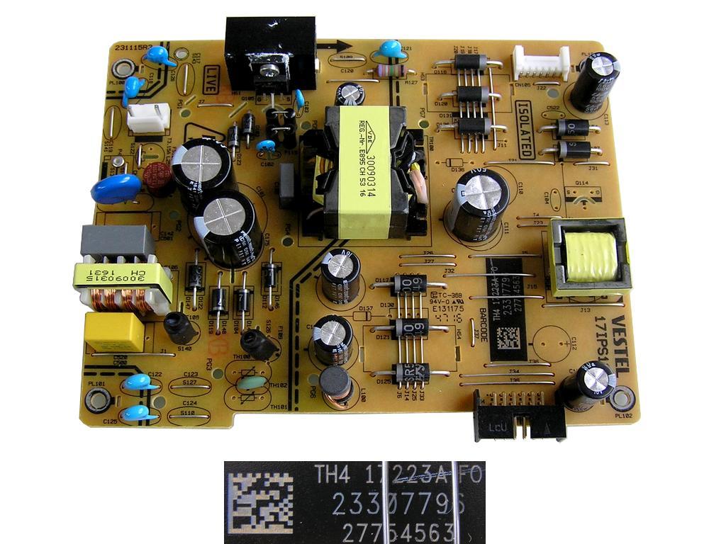 LCD modul zdroj 17IPS12 / SMPS POWER BOARD Vestel 23307796