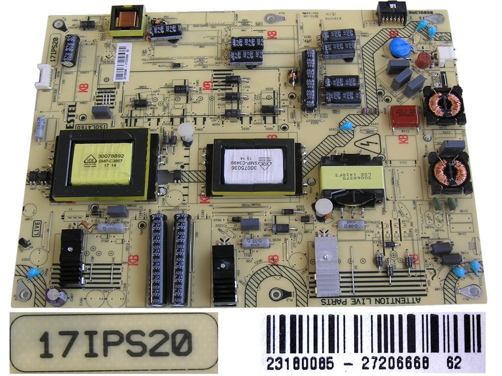 LCD modul zdroj 17IPS20 / SMPS POWER SUPLLY BOARD 23180085