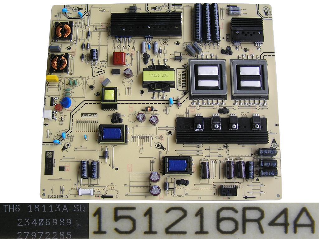 LCD modul zdroj 17IPS55 / SMPS POWER BOARD Vestel 23406989
