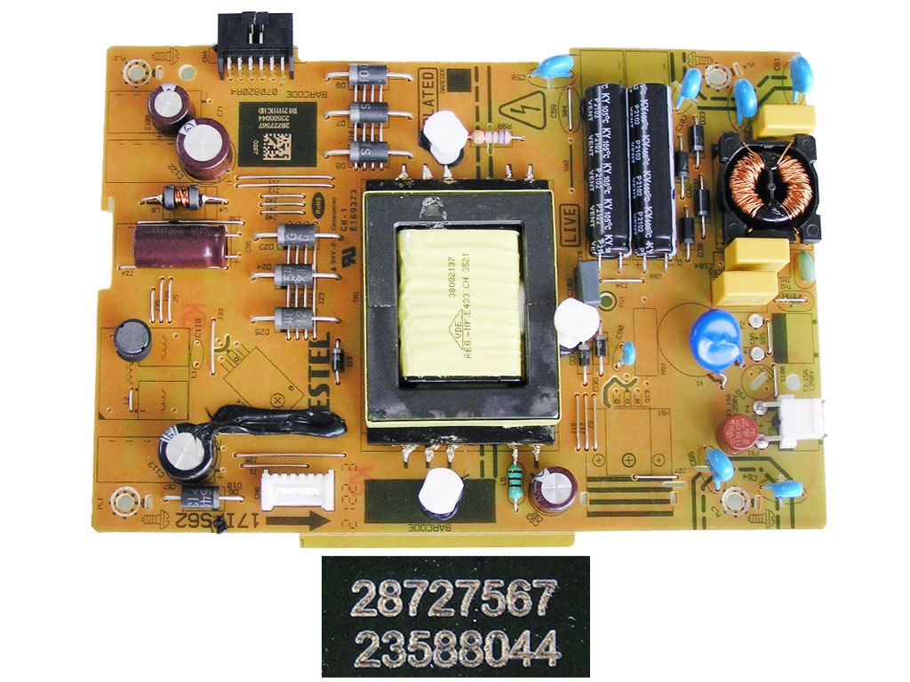 LCD modul zdroj 17IPS62 / SMPS POWER BOARD Vestel 23588044