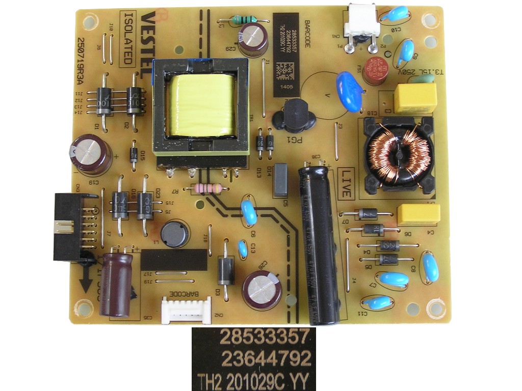 LCD modul zdroj 17IPS63 / SMPS POWER BOARD Vestel 23644792