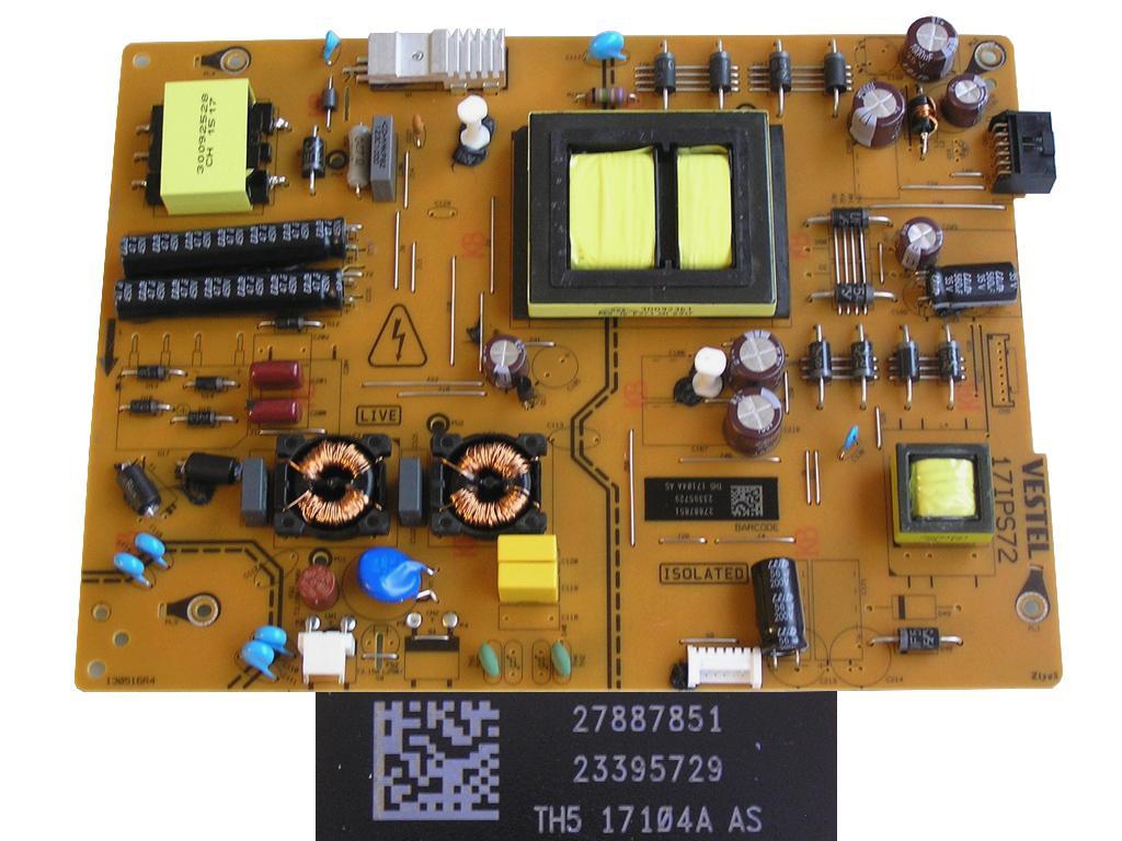 LCD modul zdroj 17IPS72 / SMPS POWER BOARD Vestel 23395729