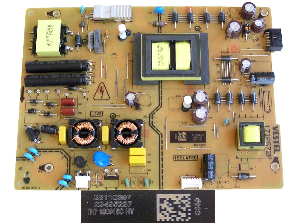 LCD modul zdroj 23495227 / SMPS board unit 17IPS72P / 23495227