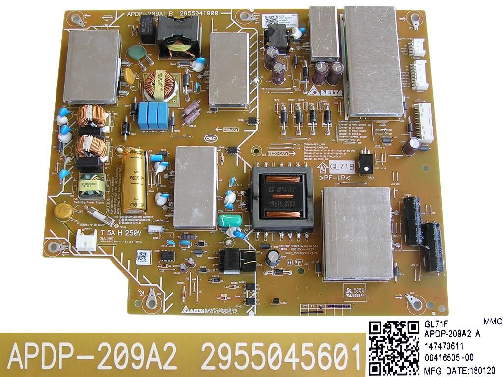 LCD modul zdroj APDP-209A2 / 1-474-706-11  / POWER SUPPLY BOARD 147470611 / 2955045601 / GL71F