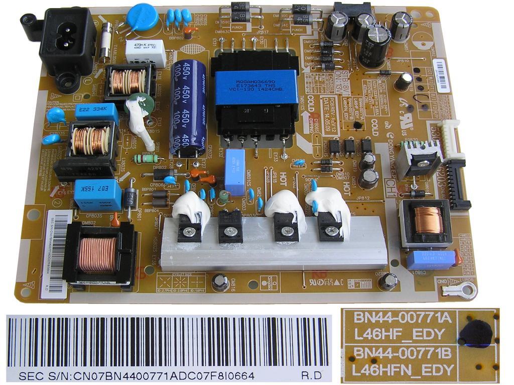 LCD modul zdroj BN44-00771A / SMPS BOARD L46HF_EDY / BN4400771A