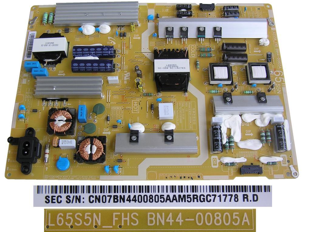 LCD modul zdroj BN44-00805A / SMPS DC-VSS LED BOARD L65S5N_FHS / BN4400805A