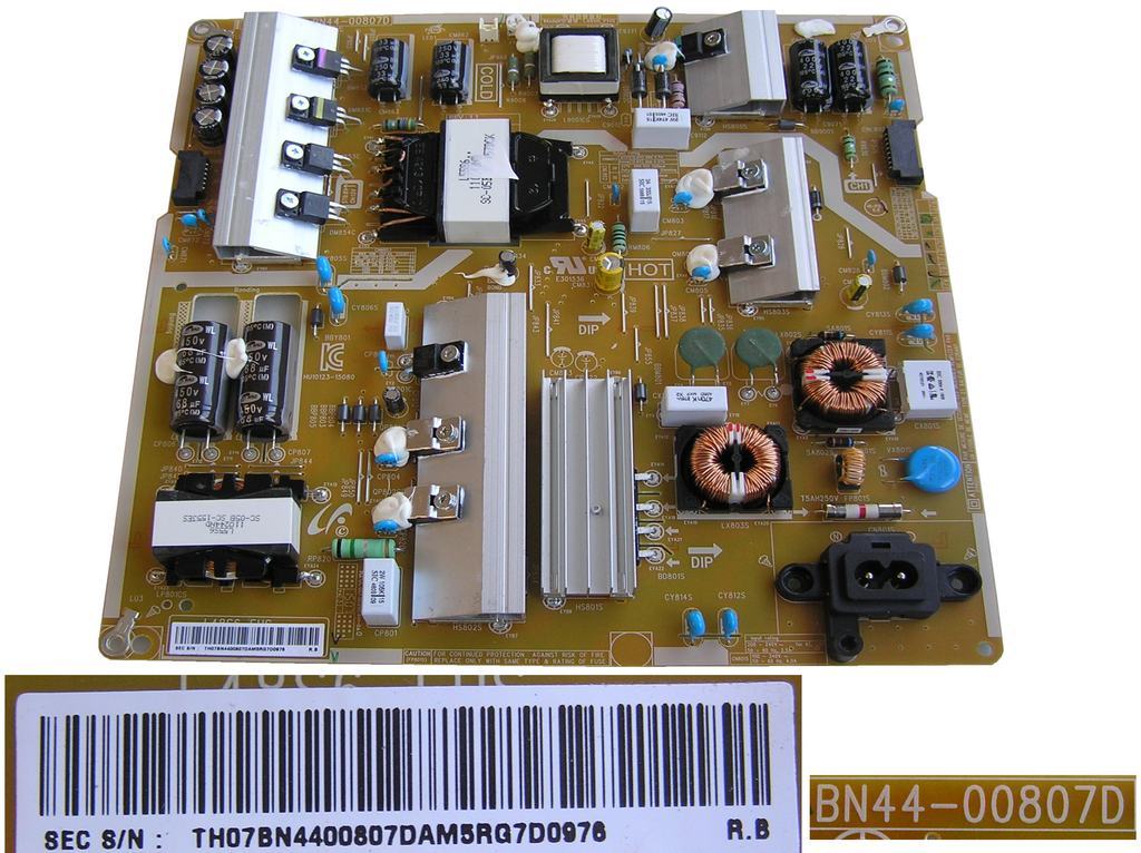 LCD modul zdroj BN44-00807D / Power Supply unit  BN4400807D
