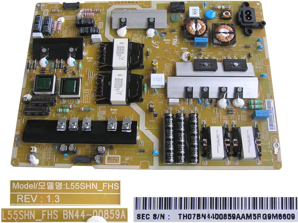 LCD modul zdroj BN44-00859A / SMPS power supply unit L55SHN-FHS / BN4400859