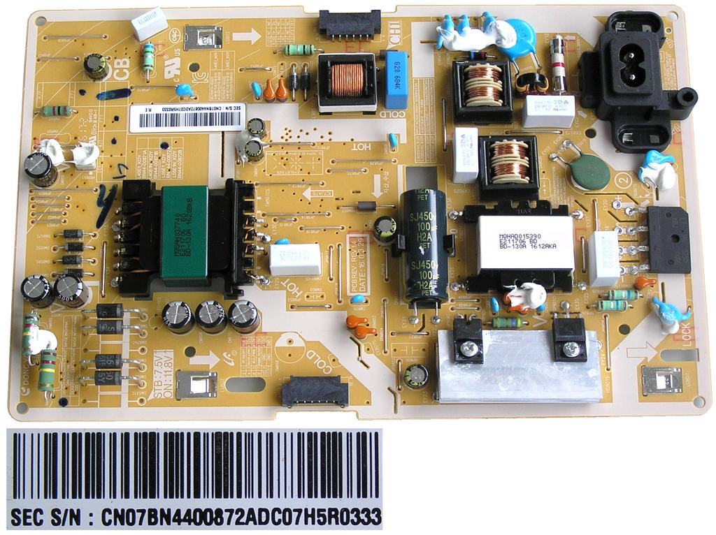 LCD modul zdroj BN44-00872A / SMPS UNIT L55E1_KDY / BN4400872A
