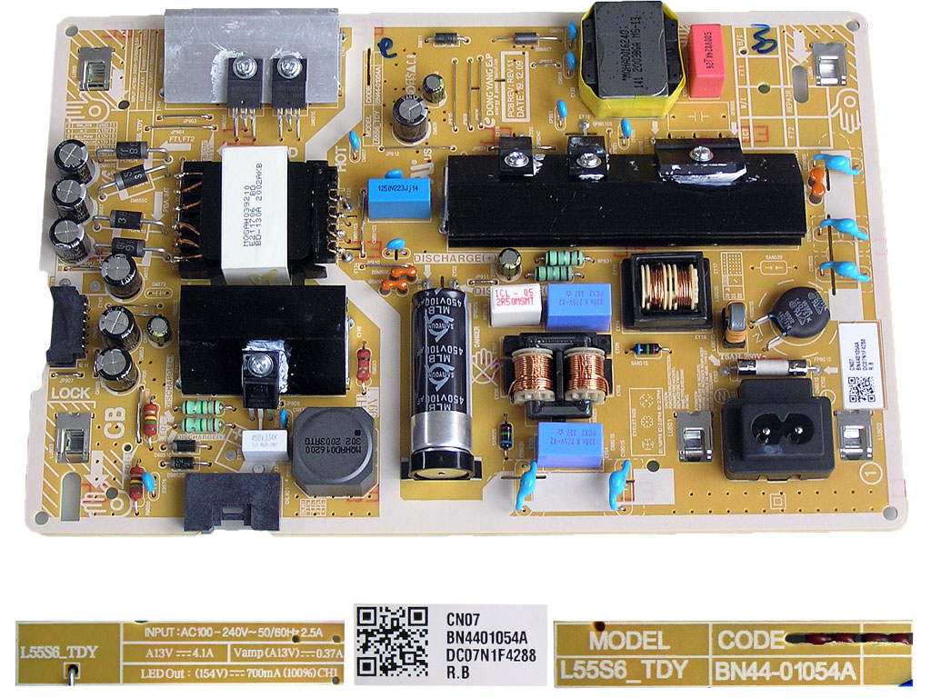 LCD modul zdroj BN44-01054A  / Power board L55S6_TDY / BN4401054A
