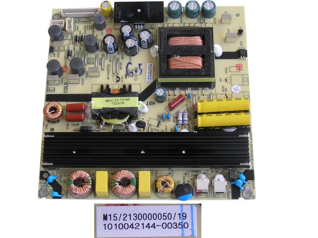 LCD modul zdroj Changhong LED65D2500H / POWER UNIT TV5502-ZC02-01 / 1010042144 / M15/2130000050/19