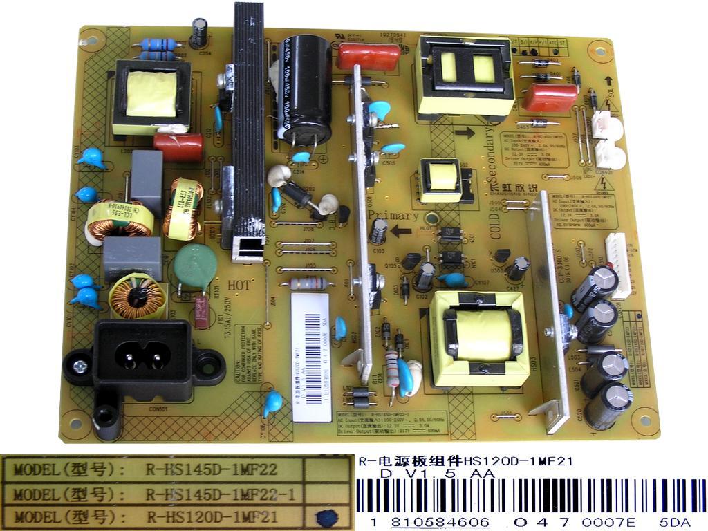 LCD modul zdroj Changhong R-HS120D-1MF21 / POWER UNIT 810584606
