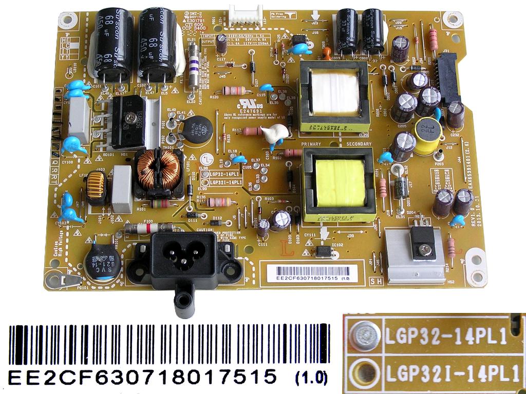 LCD modul zdroj EAY63071801 / SMPS unit LGP32D-14PL1 / EAY63071801