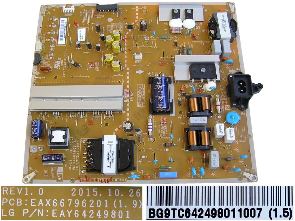 LCD modul zdroj EAY64249801 / Power Supply assembly EAY64249801