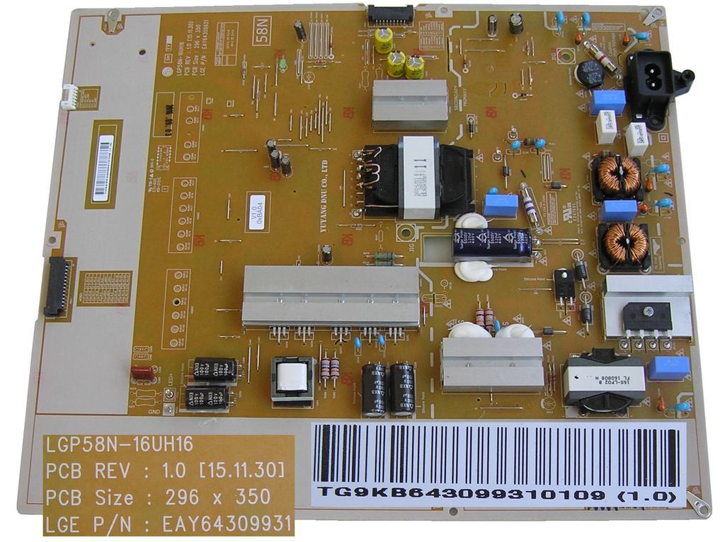 LCD modul zdroj EAY64309931 / SMPS POWER SUPLLY BOARD EAY64309931