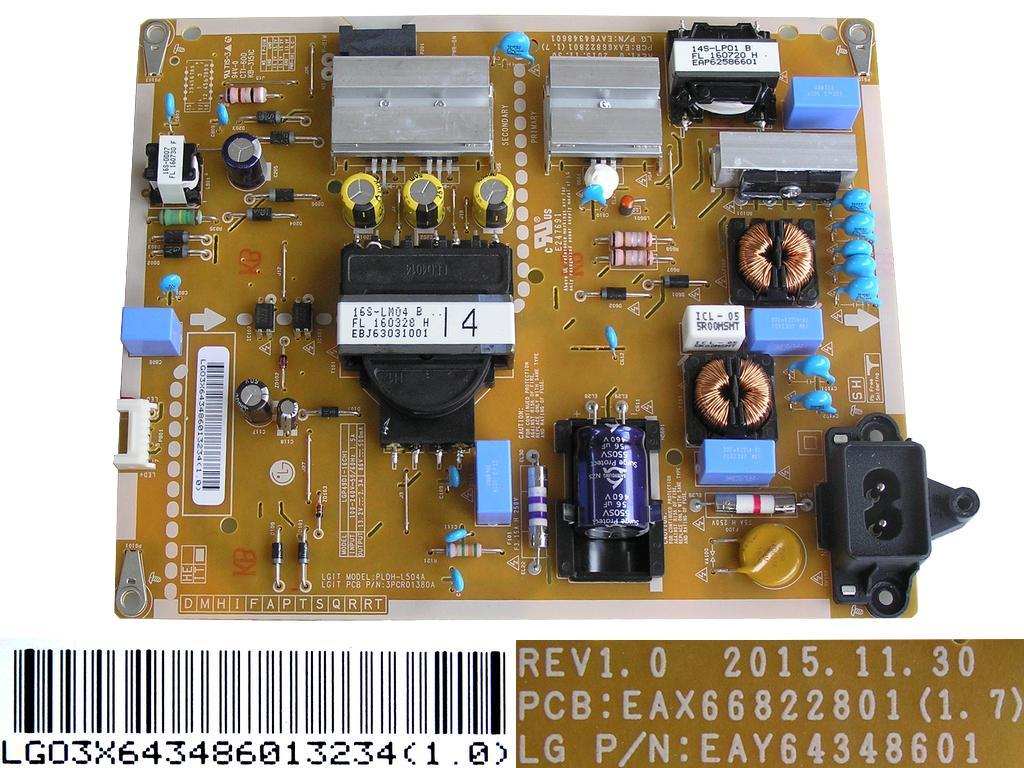 LCD modul zdroj EAY64348601 / SMPS EAY64348601