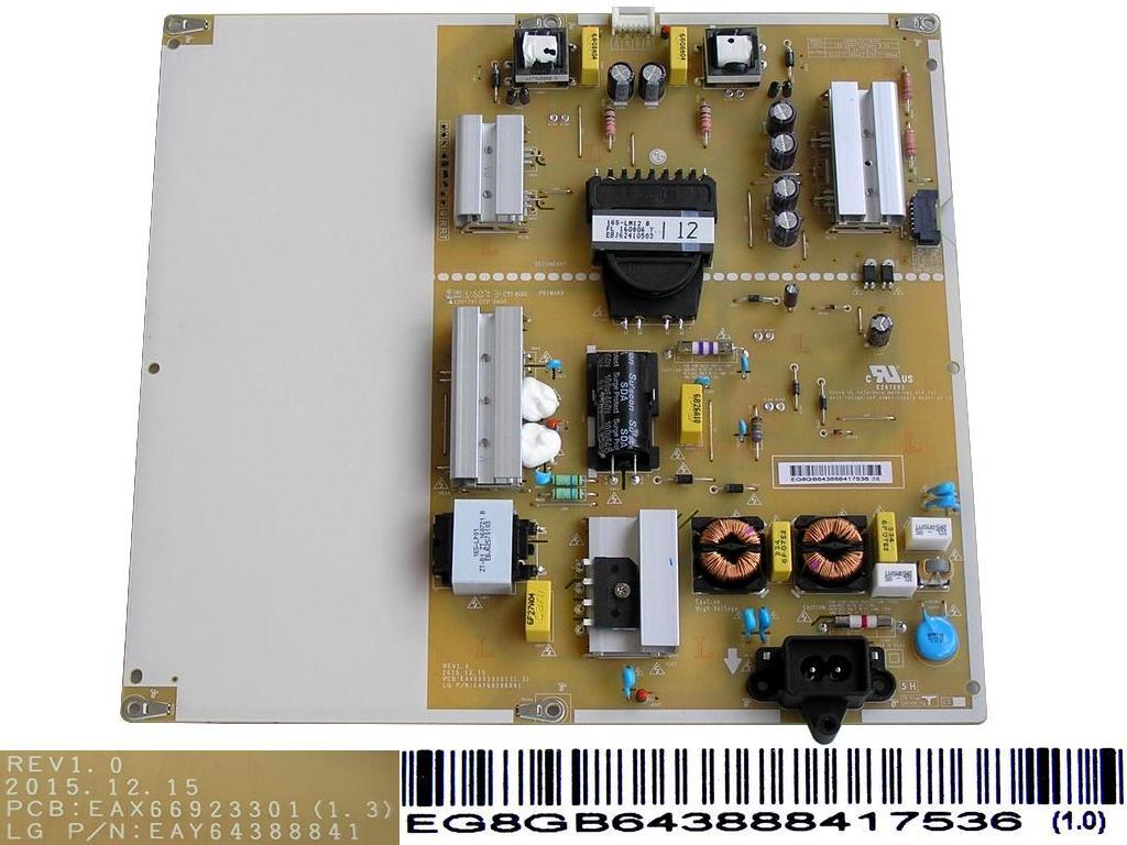 LCD modul zdroj EAY64388841 / Power supply assembly EAY64388841