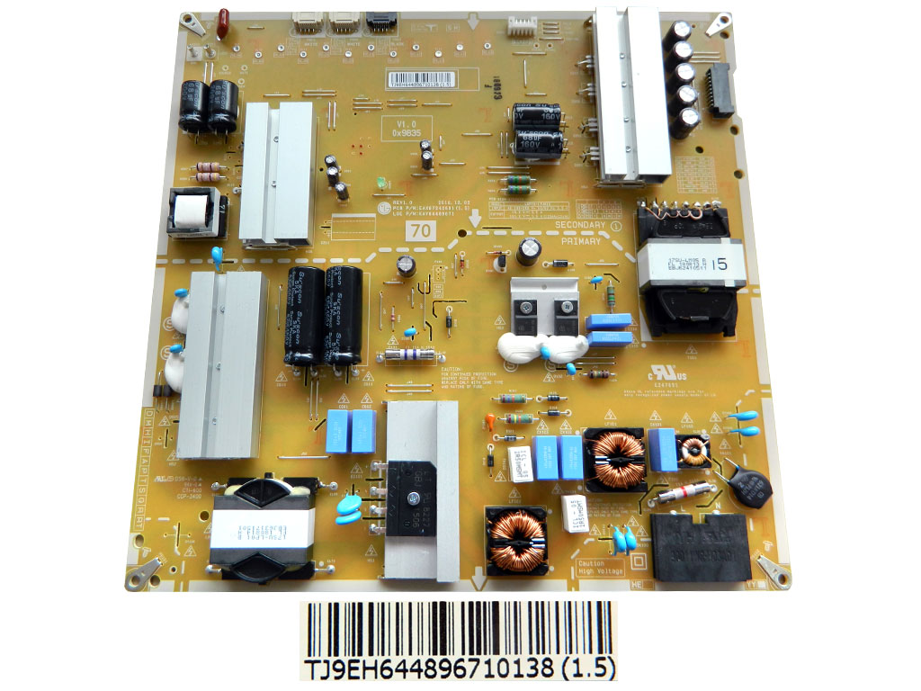 LCD modul zdroj EAY64489671 / Power supply assembly LGP70-17UH12 / EAY64489671