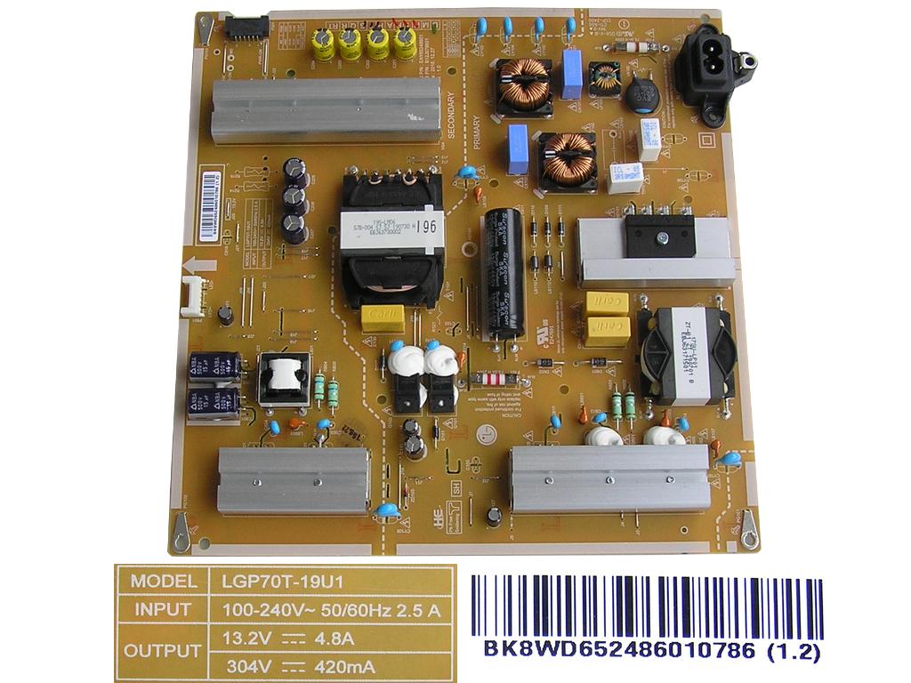 LCD modul zdroj EAY65248601 / Power board LGP70T-19U1 / EAY65248601
