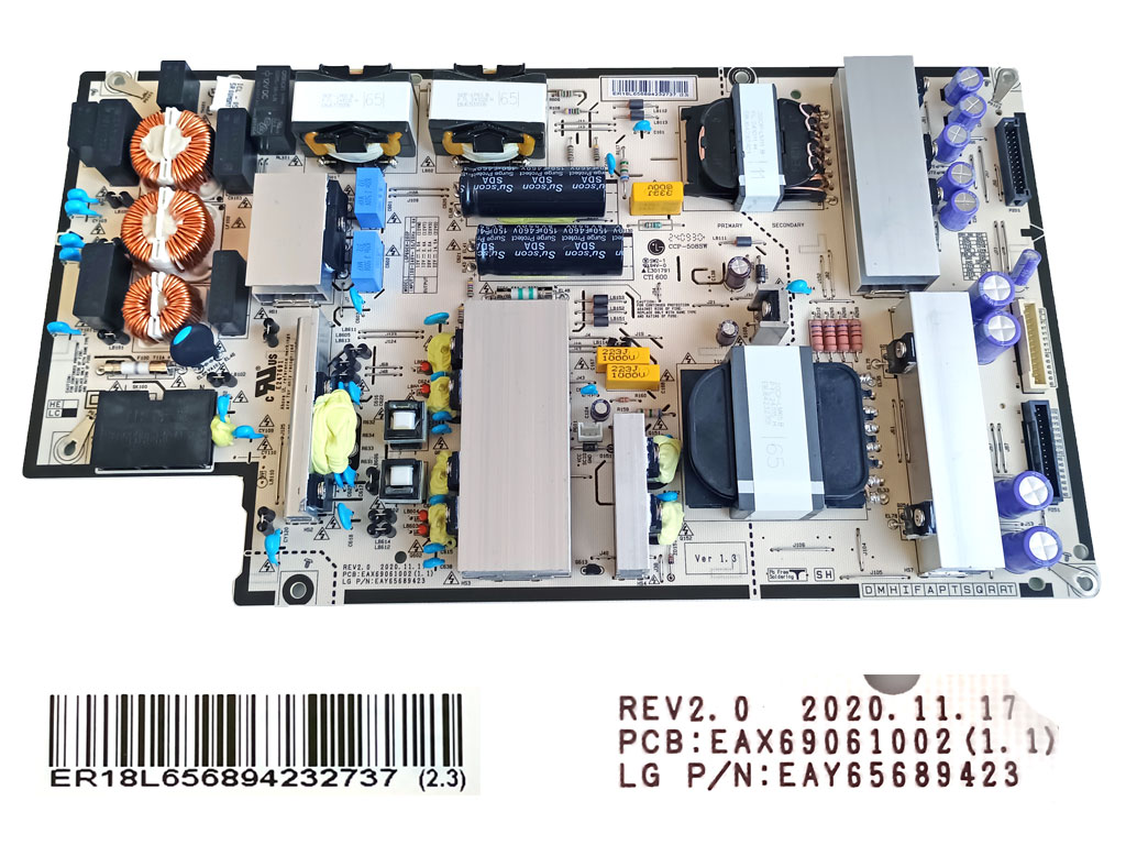 LCD modul zdroj EAY65689423 / Power supply assembly LGP65CX-20OP / EAY65689423