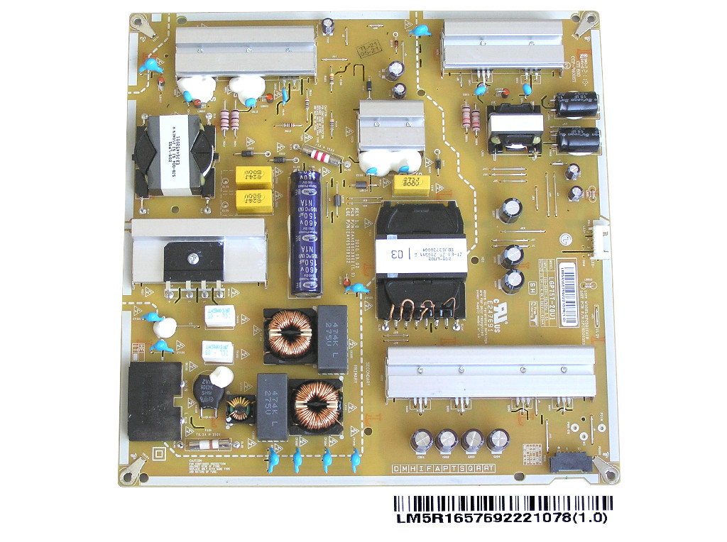 LCD modul zdroj EAY65769222 / Power supply assembly LGP75T-20U1 / EAY65769222