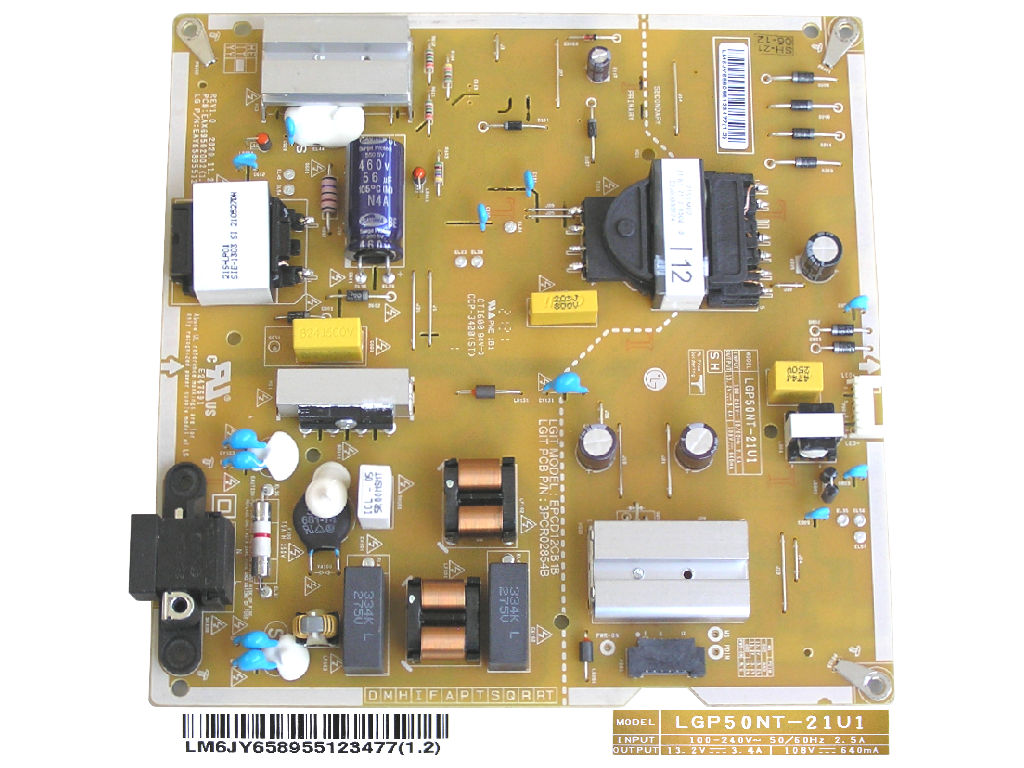 LCD modul zdroj EAY65895512 / Power supply assembly LGP50NT-21U1 / EAY65895512