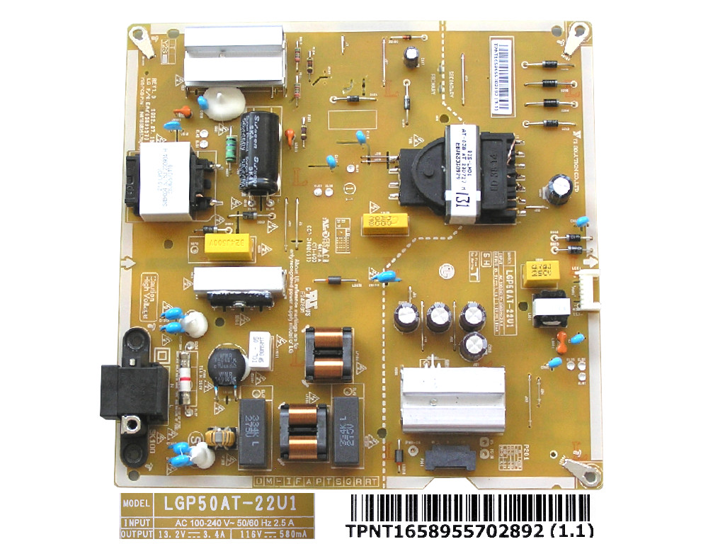 LCD modul zdroj EAY65895570 / Power supply assembly LGP50AT-22U1 / EAY65895570