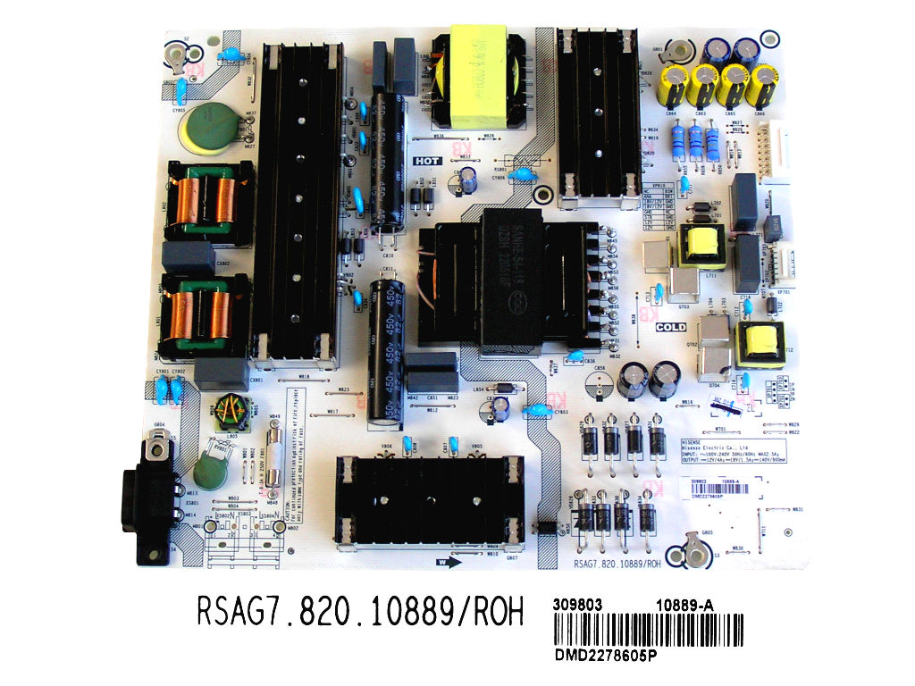 LCD modul zdroj Hisense 70A6BG / SMPS power unit RSAG7.820.10889/ROH / T303223 /