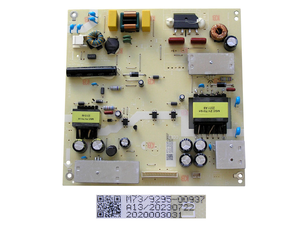 LCD modul zdroj KIVI 43U750NB /  POWER UNIT M73/9295-00937 / A13/20230722 / E021M475-D1