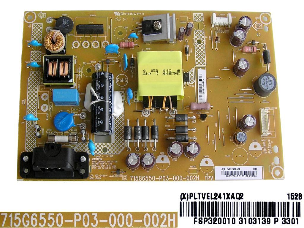 LCD modul zdroj PLTVEL241XAQ2 / SMPS power supply board 715G6550-P03-000-002H / Philips 996595306206