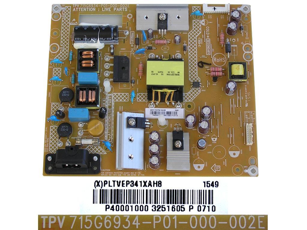 LCD modul zdroj PLTVEP341XAH8 / SMPS power supply board 715G6934-P01-000-002E / Philips 996595301868