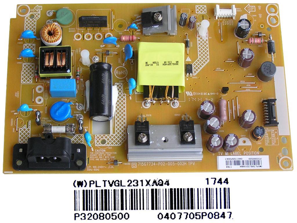 LCD modul zdroj PLTVGL231XAQ4 / SMPS board unit 715G7734-P02-005-002H / Philips 996597300862