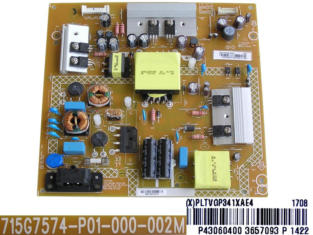 LCD modul zdroj PLTVGP341XAE4 / Power supply board 715G7574-P01-000-002M / Philips 996596306053